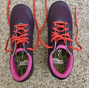Specialized Dark Purple and Pink Athletic Shoes